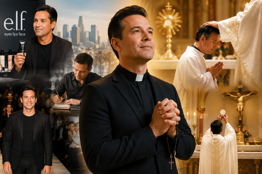 From Beauty Mogul to Catholic Priest: The Remarkable Spiritual Journey of Scott Borba